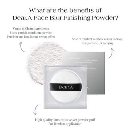 Dr.Althea Dear.A Face Blur Finishing Powder 8g
