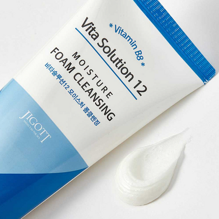 Jigott Vita Solution 12 Moisture Foam Cleansing 180ml