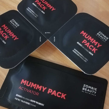 SKIN1004 - MUMMY PACK & ACTIVATOR KIT Mummy Pack Powder 2g x 8τμχ Mummy Pack Activator 3,5 ml x 8 τεμ