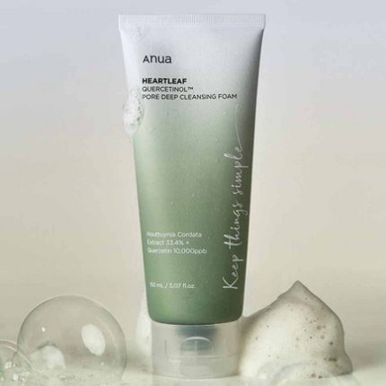 Anua Heartleaf Quercetinol Pore Deep Cleansing Foam 150ml