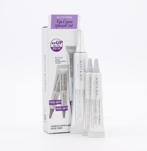 MARY & MAY  Tranexamic Acid + Glutathione Eye Special Set (30g+12g x2)