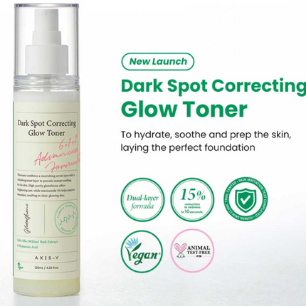 AXIS-Y Dark Spot Correcting Glow Toner 125 ml