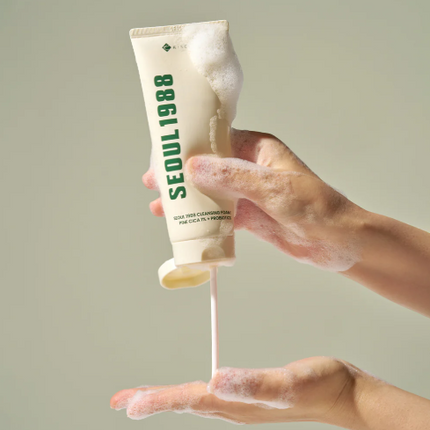 K-SECRET SEOUL 1988 Cleansing Foam: Pine Cica 1% + Probiotics 150ml