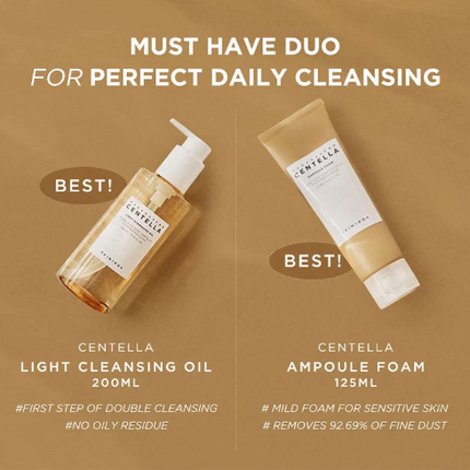 SKIN1004 Madagascar Centella Double Cleansing Duo 125ml 200ml