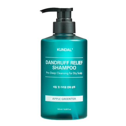 Kundal Dandruff Shampoo – Apple GreenTea 500ml