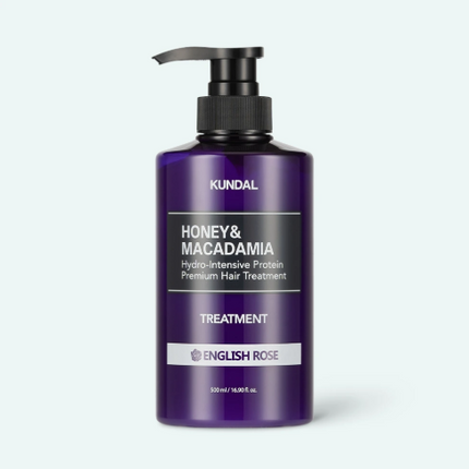Kundal Honey & Macadamia Protein  Hair Treatment - English Rose 500ml