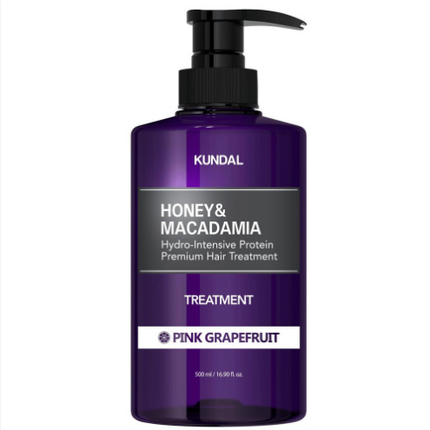 Kundal - Honey & Macadamia Protein Hair Treatment - Pink Grapefruit 500ml