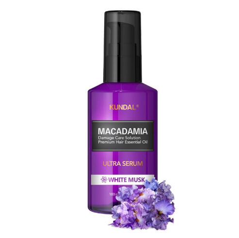 Kundal Macadamia Ultra Hair Serum - White Musk 100ml