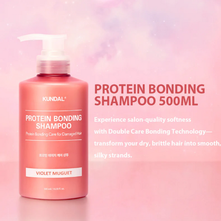 Kundal Protein Bonding Care Shampoo - Violet Muguet 500ml