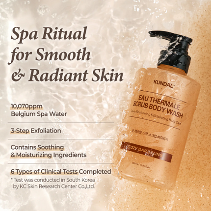Kundal Scrub Body Wash - Cozy Darjeeling 500ml