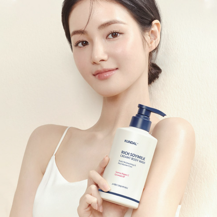Kundal Rich SoyMilk Creamy Body Wash - Mellow Vanilla 500ml