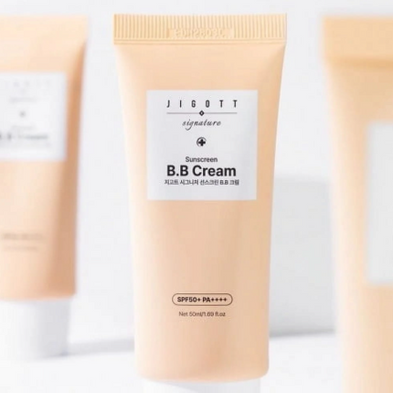 Jigott Signature Sunscreen B.B Cream SPF50+, PA++++ 50ml