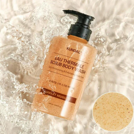 Kundal Scrub Body Wash - Violet Muguet 500ml