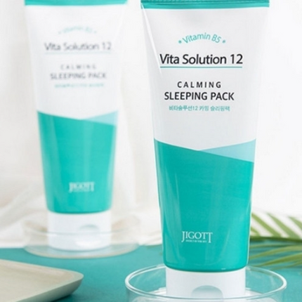 Jigott Vita Solution 12 Calming Foam Cleansing 180ml