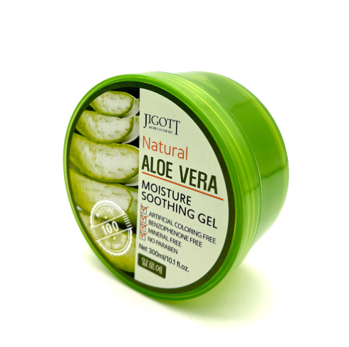 Jigott Natural Aloe Vera Moisture Soothing Gel 300ml