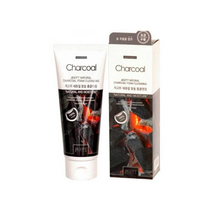 Jigott Natural Charcoal Foam Cleansing 180ml