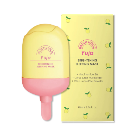 PATCH HOLIC Yuja Brightening Sleeping Mask, 70ml
