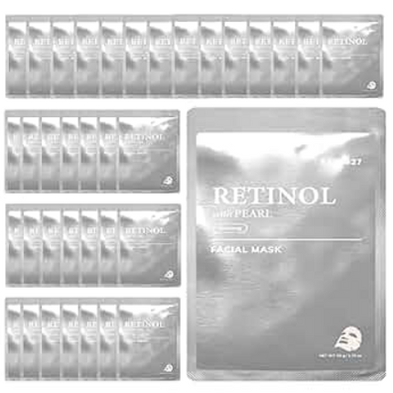 SKIN627 Retinol With Pearl Sheet Mask 22g
