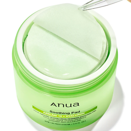 Anua Azelaic Acid 10 Hyaluron Redness Soothing Pad (90Pads) 230ml