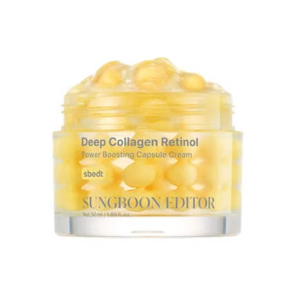 SUNGBOON EDITOR - Deep Collagen Retinol Power Boosting Capsule Cream 50ml