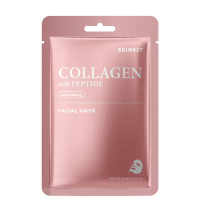 SKIN627 Collagen With Peptide Sheet Mask 22g