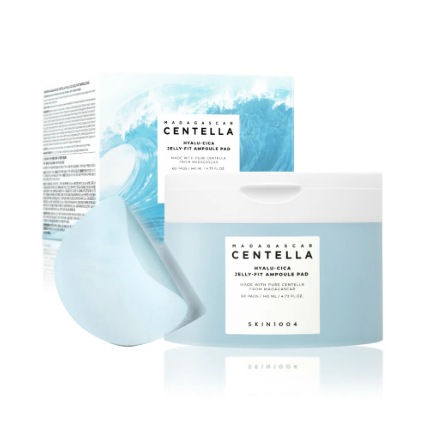 SKIN1004 Madagascar Centella Hyalu-Cica Jelly-Fit Ampoule Pad 60pads