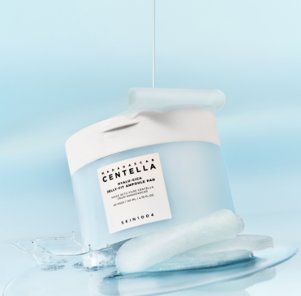 SKIN1004 Madagascar Centella Hyalu-Cica Jelly-Fit Ampoule Pad 60pads