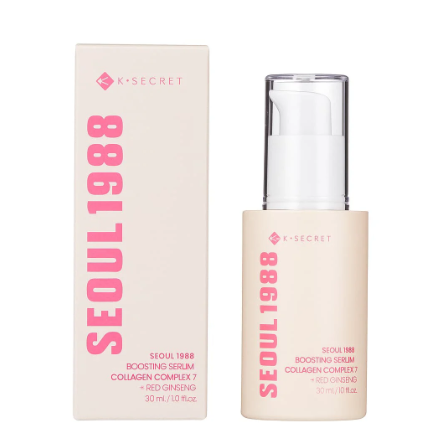 K-SECRET SEOUL 1988 Boosting Serum: Collagen Complex 7 + Red Ginseng 30ml