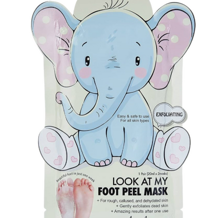 LOOK AT ME Foot Peel Mask Elephant 1 ζευγάρι