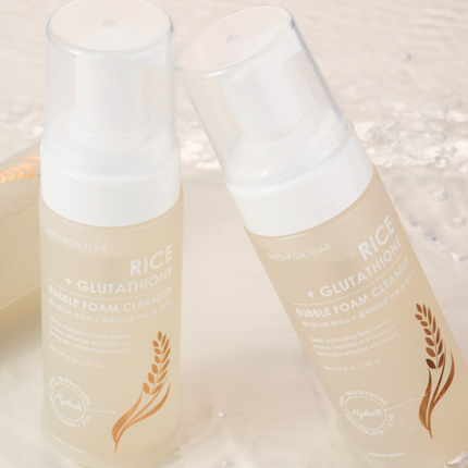MEDIFORDEAR Rice Glutathione Bubble Foam Cleanser 210g