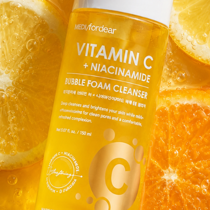 MEDIFORDEAR  Vitamin C + Niacinamide Bubble Foam Cleanser 210g