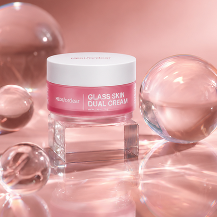 MEDIFORDEAR Glass Skin Dual Cream Hydrating Cream + Firming Cream 70g