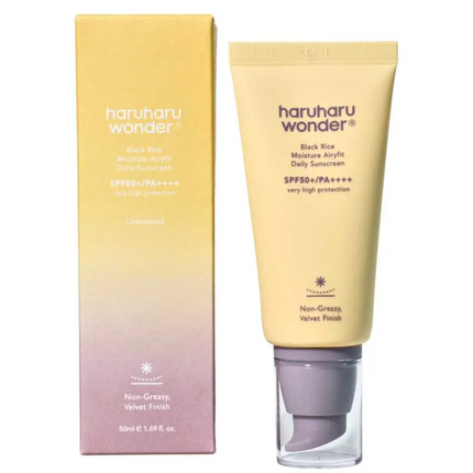 Haruharu WONDER - Black Rice Moisture Airyfit Sunscreen 50ml