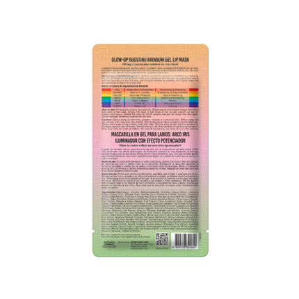 Purederm Glow-Up Boosting Rainbow Gel Lip Mask 2g