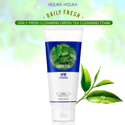 Holika Holika Daily Fresh Cleansing Foam Green Tea 150ml