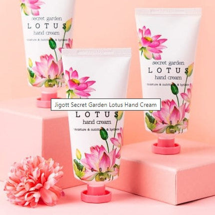 Jigott Secret Garden Lotus Hand Cream 100ml
