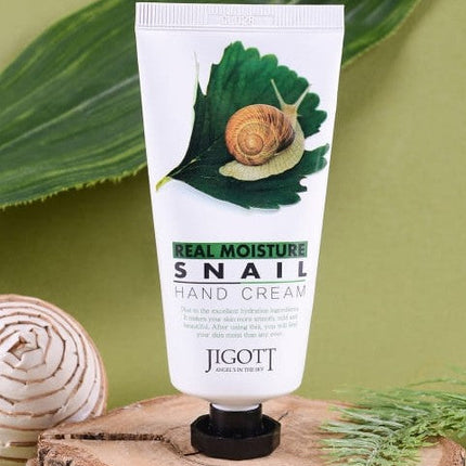 Jigott Real Moisture Snail Hand Cream 100ml