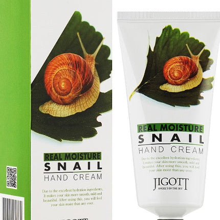 Jigott Real Moisture Snail Hand Cream 100ml